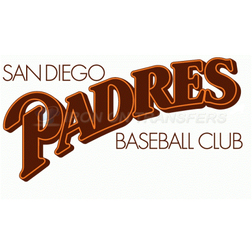 San Diego Padres Iron-on Stickers (Heat Transfers)NO.1859
